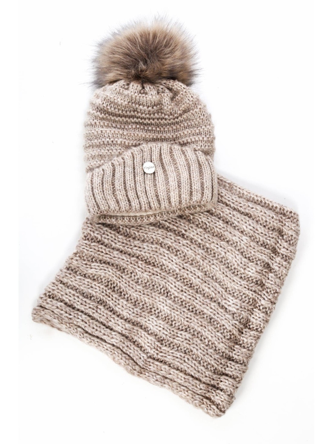 Warm cappuccino winter set C33 - Online store - Boutique